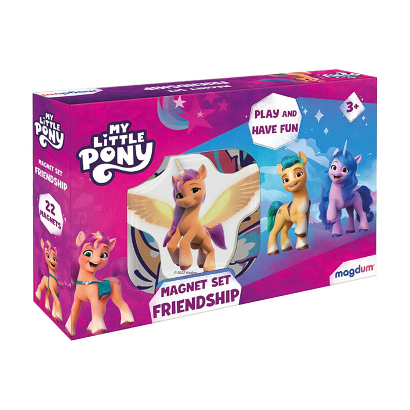 Набір магнітів Magdum My Little Pony Дружба, від 3 років, 22 шт (МЕ 5031-21)