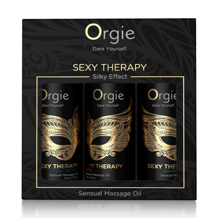 Набір масажних олій Orgie Sexy Therapy Mini Size Collection, 3*30 мл
