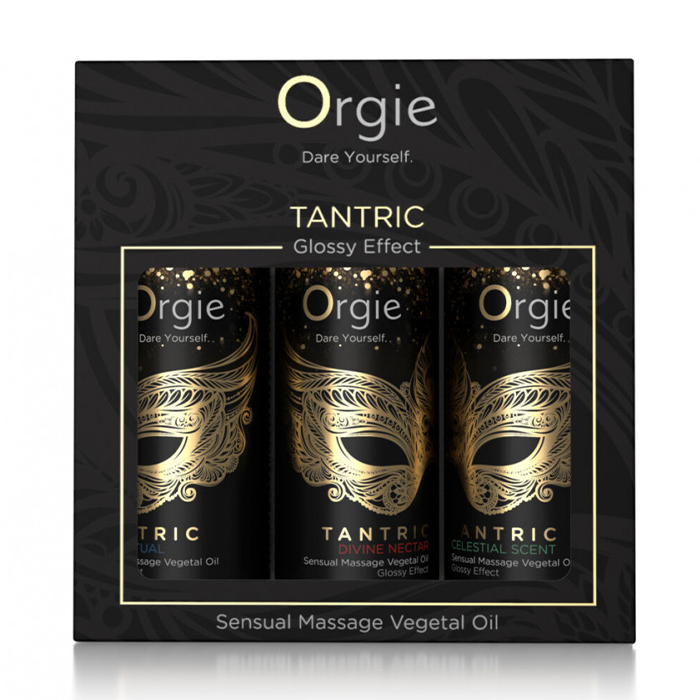 Набір масажних олій Orgie Tantric Mini Size Collection, 3*30 мл