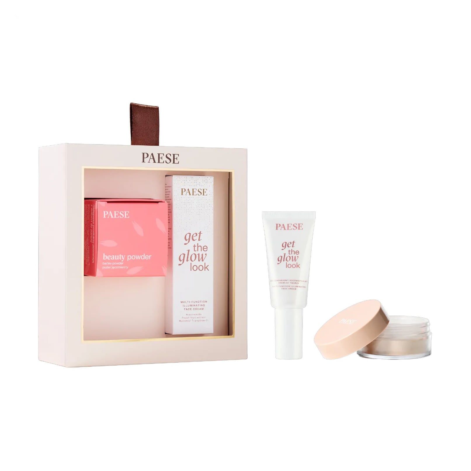 Набір Paese All About The Base 1 Set (крем для обличчя, 30 мл + пудра, 10 г)
