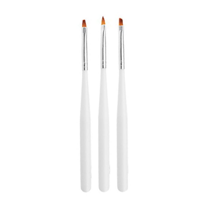 Набір пензлів для дизайну Avenir Cosmetics, 3 шт