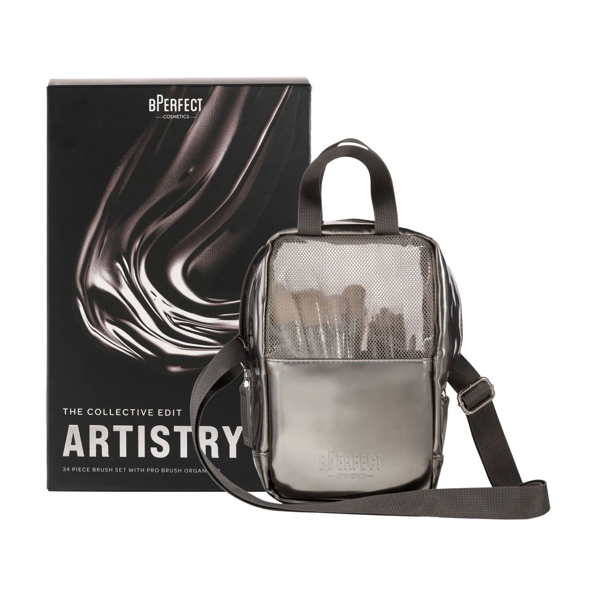 Набір пензликів для макіяжу BPerfect Cosmetics The Collective Edit Artistry Brush Set, 34 шт
