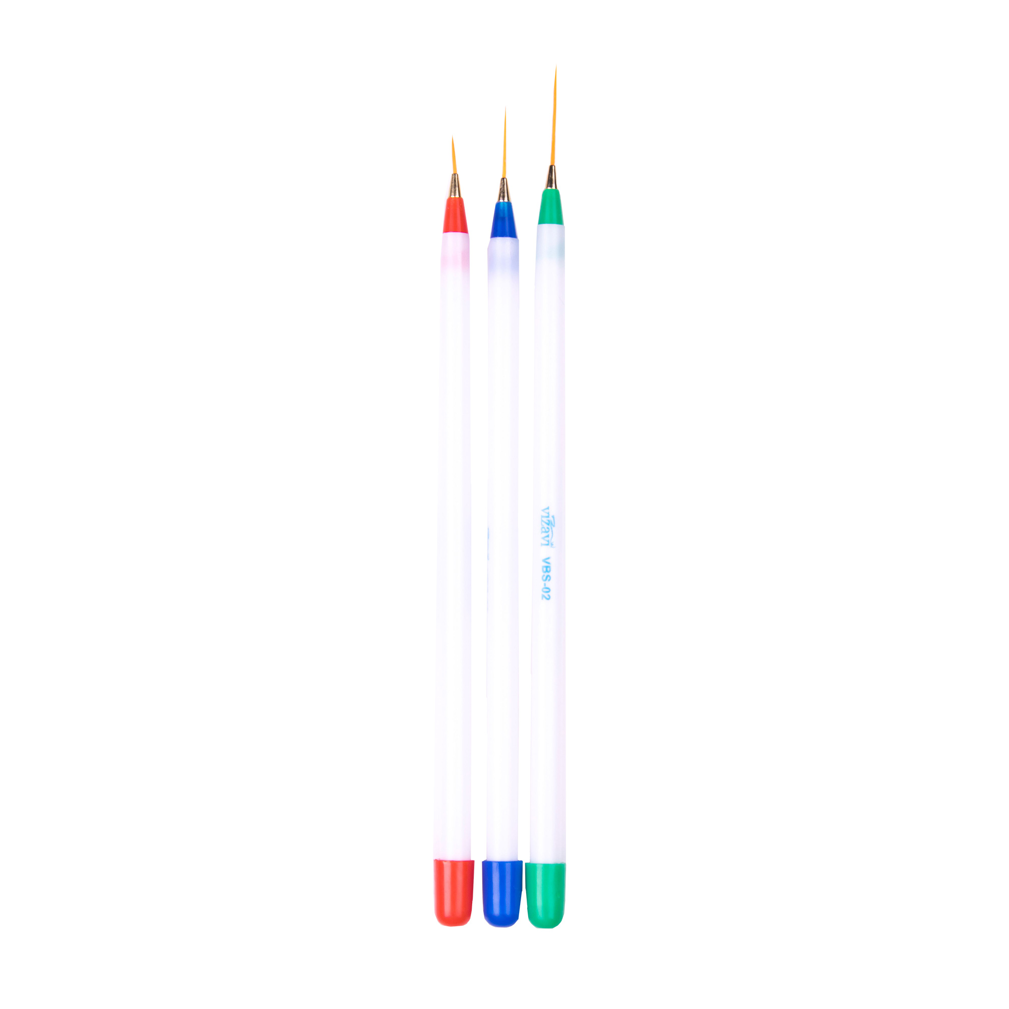Набір пензликів для розпису Vizavi Professional VBS-02, 3 шт