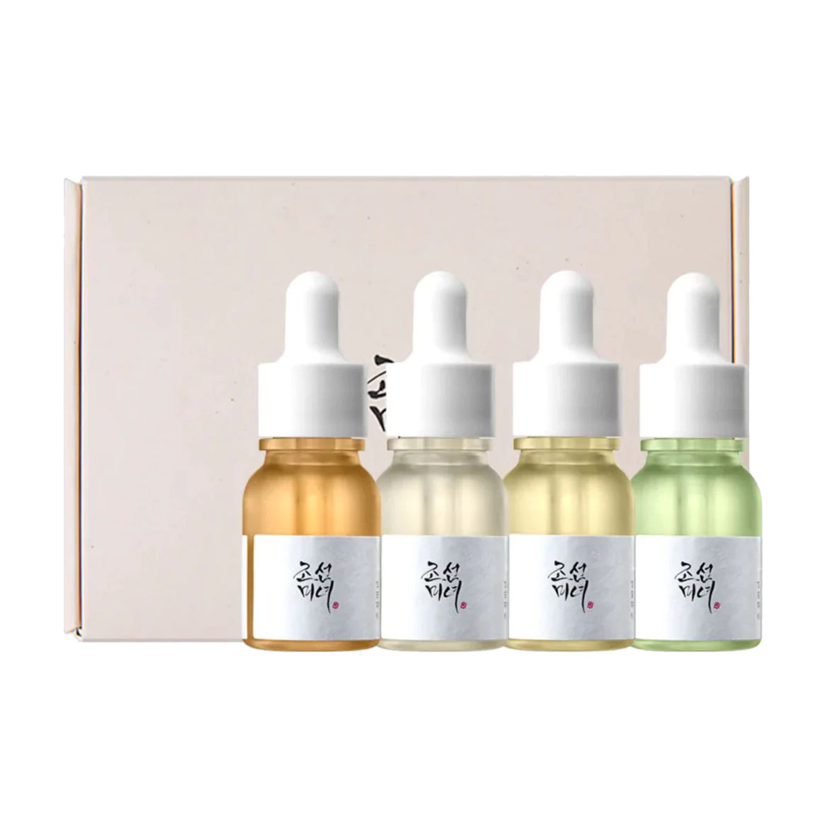 Набір сироваток для обличчя Beauty of joseon Hanbang Serum Discovery Kit (Revive 10 мл + Glow Deep, 10 мл + Glow, 10 мл + Calming, 10 мл)