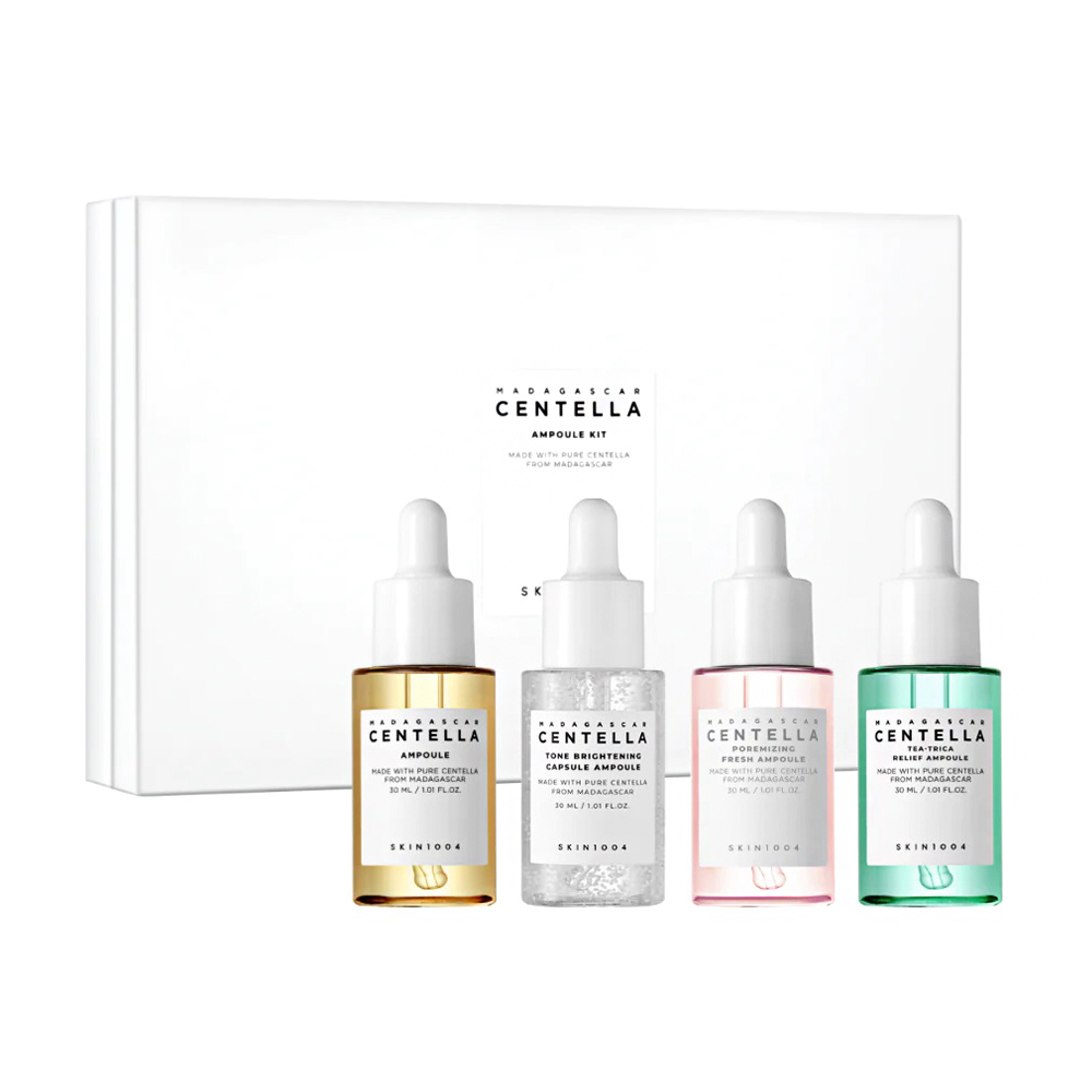Набір сироваток для обличчя Skin1004 Madagascar Centella Ampoule Kit, 4*30 мл