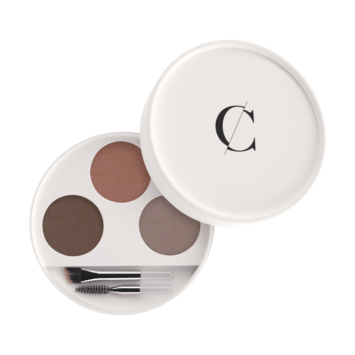 Набір тіней для брів Couleur Caramel Eyebrow Kit 28 Blondes, 2.4 г