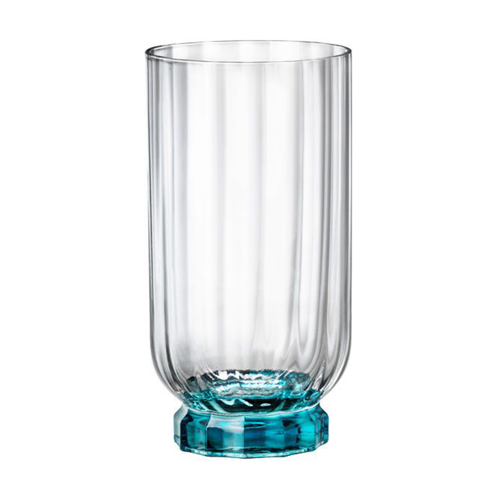 Набір високих склянок Bormioli Rocco Florian Lucent Blue, 6*430 мл (199422BCG021990)