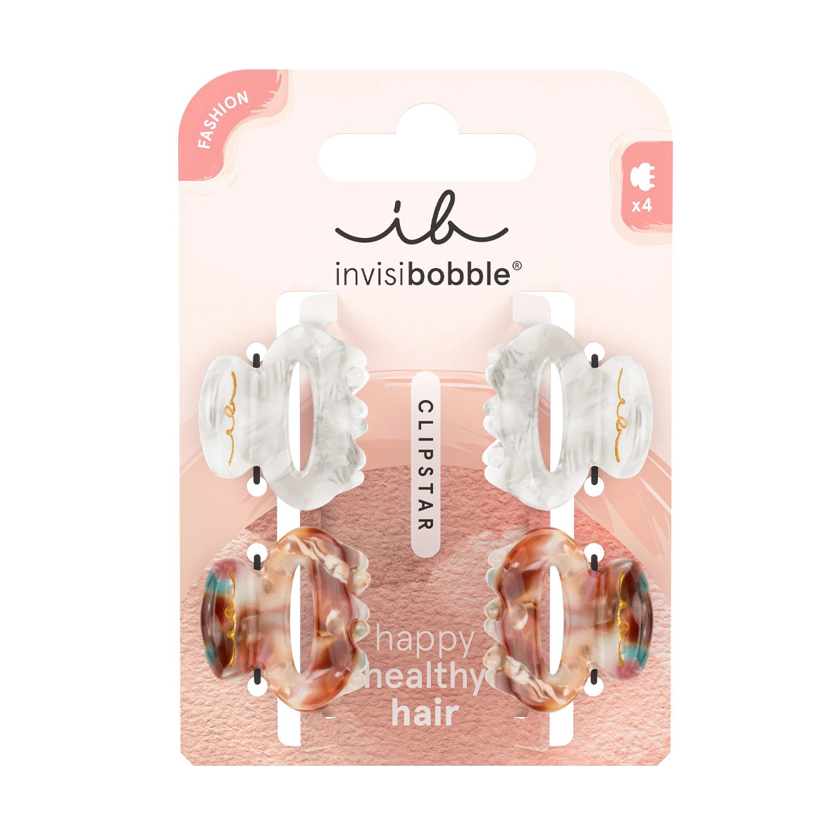 Набір заколок-крабів Invisibobble Clipstar Petit Bijoux, 4 шт