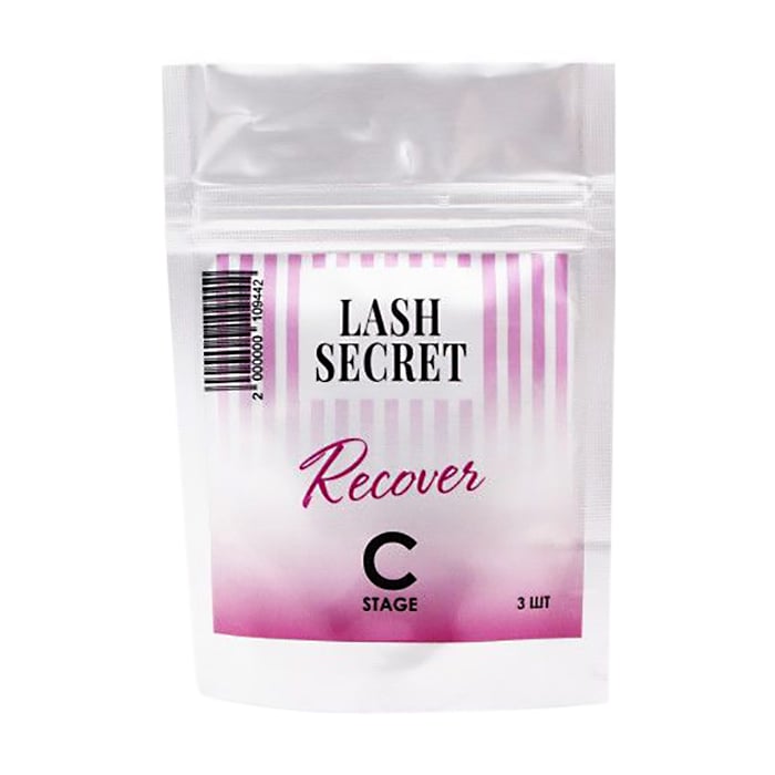 Набір засобів для ламінування вій Lash Secret Recover C Stage, склад C, 3*0,8 г
