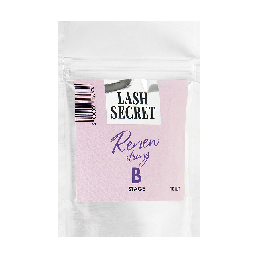 Набір засобів для ламінування вій Lash Secret Renew Strong B Stage, склад B, 10*0,8 г