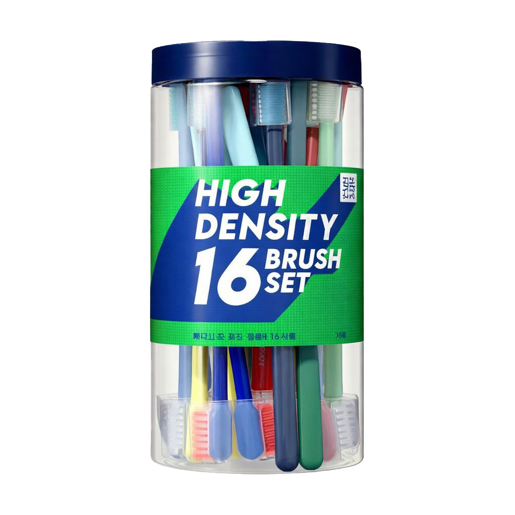 Набір зубних щіток Median 365 Days High Density 16 Brush Set, 16 шт