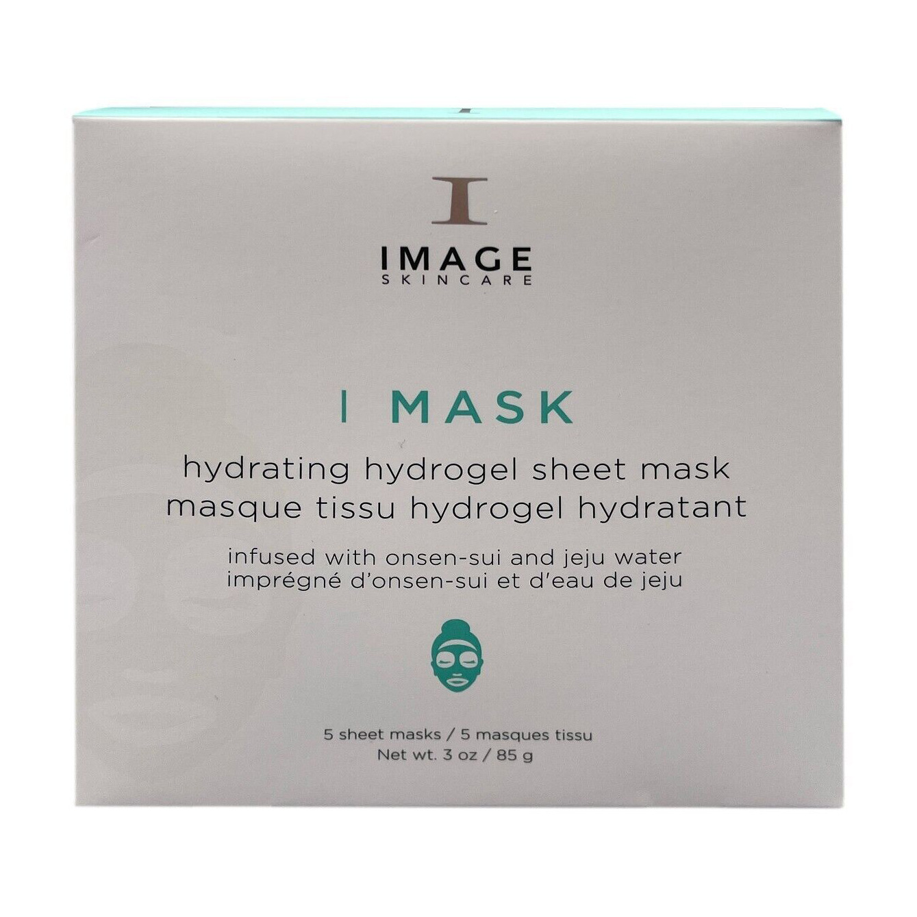 Набір зволожувальних гідрогелевих масок для обличчя Image Skincare I Mask Hydrating Hydrogel Sheet Mask, 5*17 г