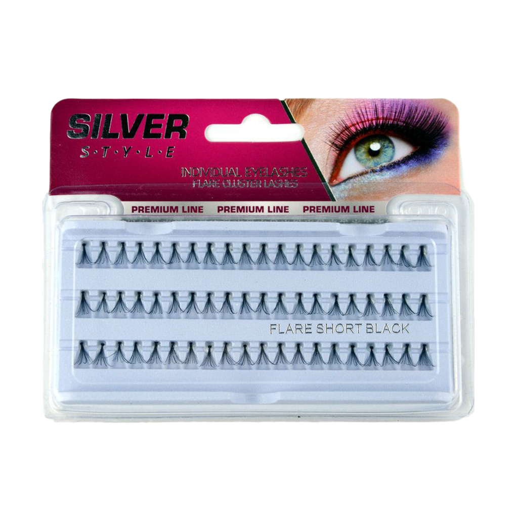 Накладні вії пучкові Avenir Cosmetics Silver Style Premium Line Individual Eyelashes, 6 мм (MH240)