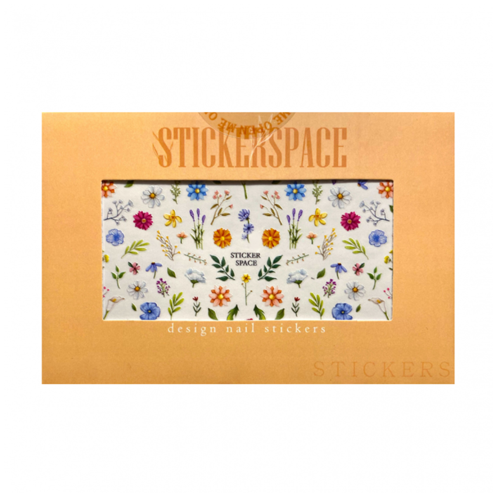 Наліпки для дизайну нігтів StickersSpace Field Standart (15012)