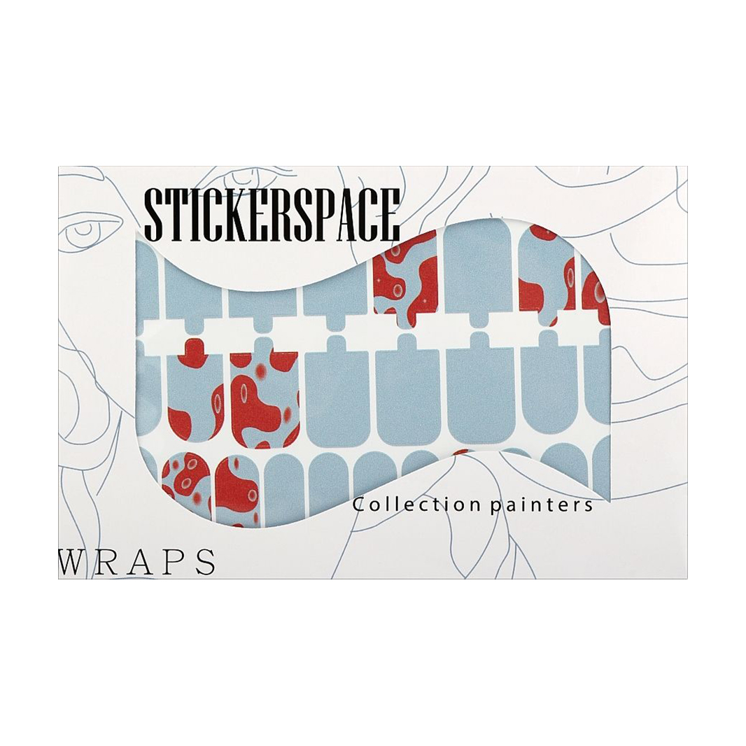 Наліпки для дизайну нігтів StickersSpace Song (165112)