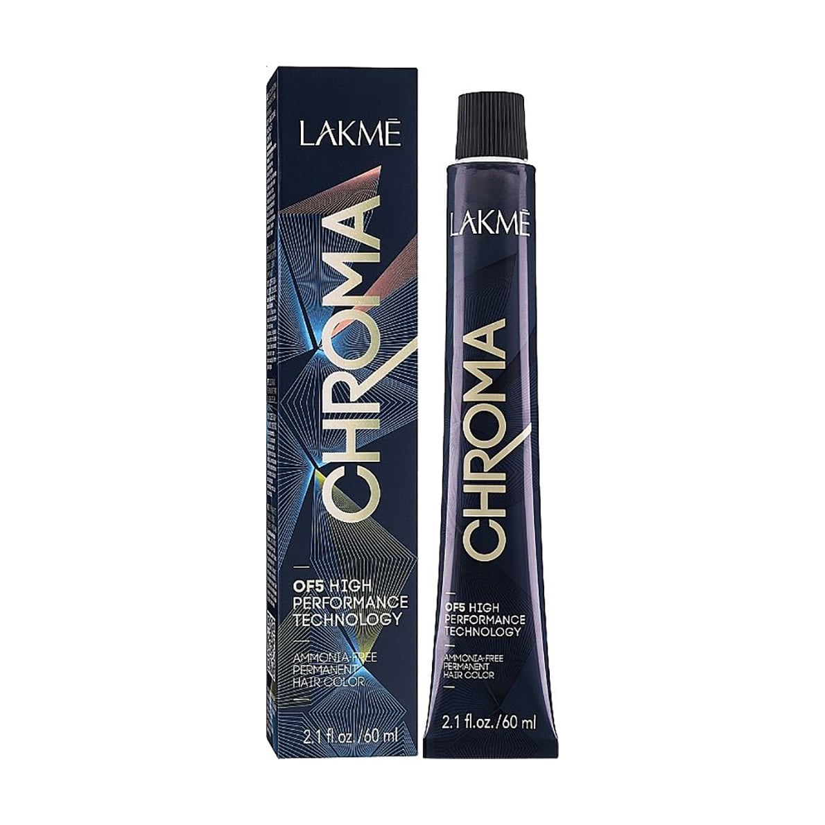 Напівперманентна фарба для волосся Lakme Chroma Permanent Hair Color 6/65 Махаганово-каштановий темно-русявий, 60 мл