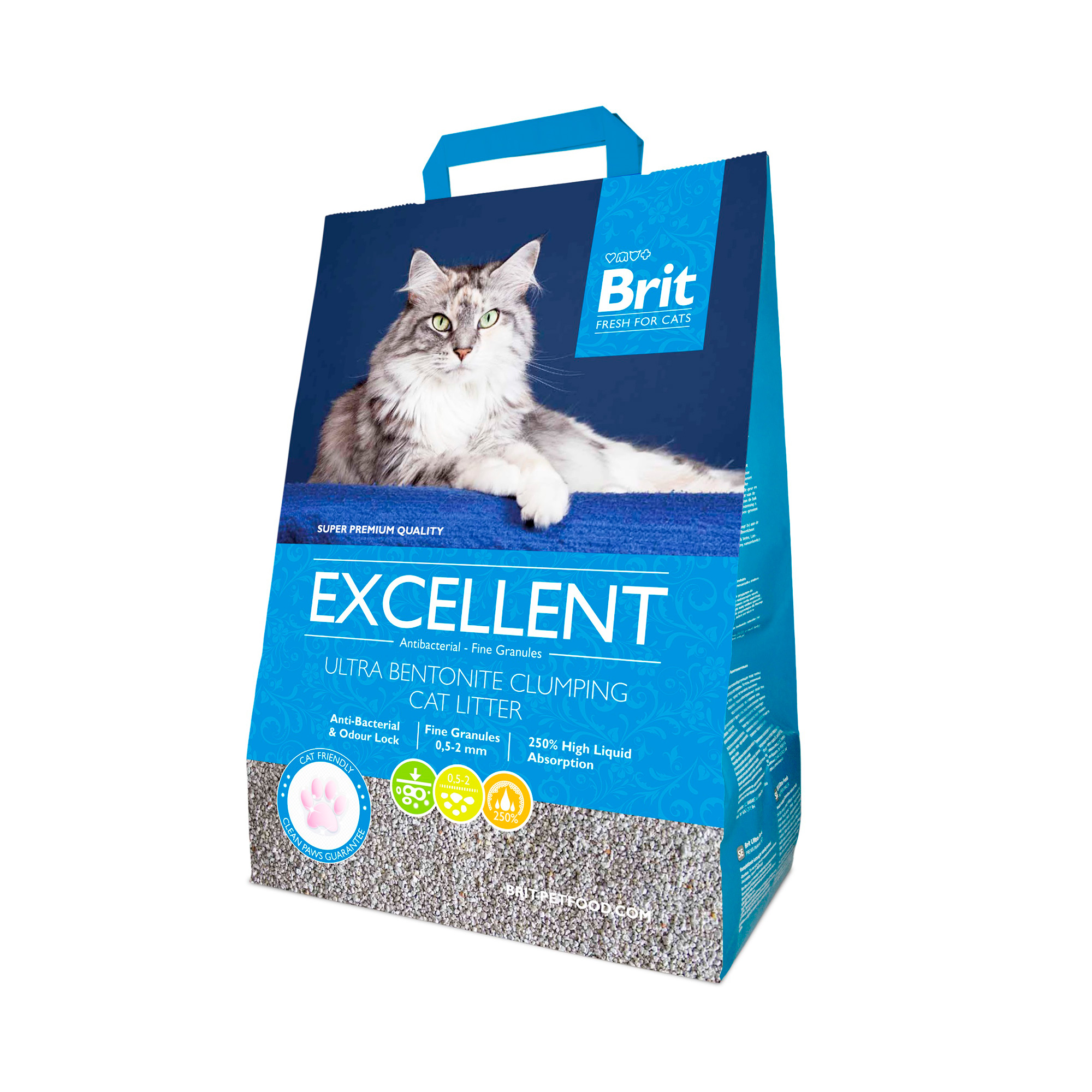 Наповнювач для котячого туалету Brit Fresh Excellent бентонітовий, 5 кг