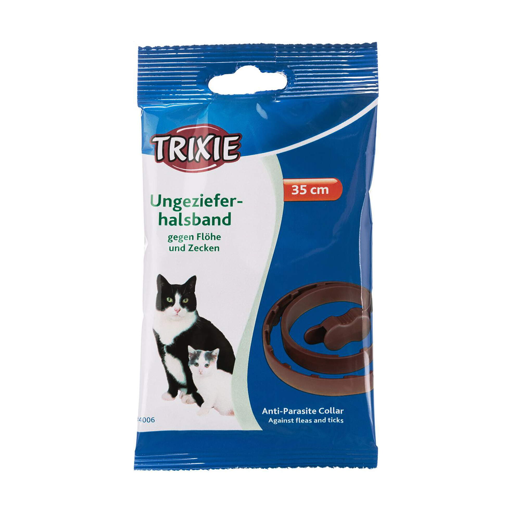 Нашийник для кішок Trixie Біо, проти бліх та кліщів, 35 см