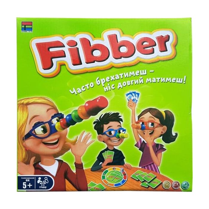Настільна гра Kingso Toys Fibber від 5 років, 5.7*27*27 см (JT007-47)