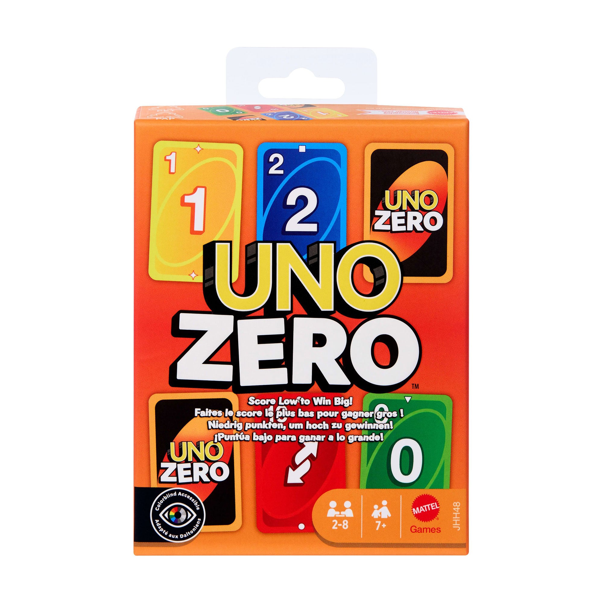 Настільна гра Mattel Games Uno Zero, від 7 років (JHH48)