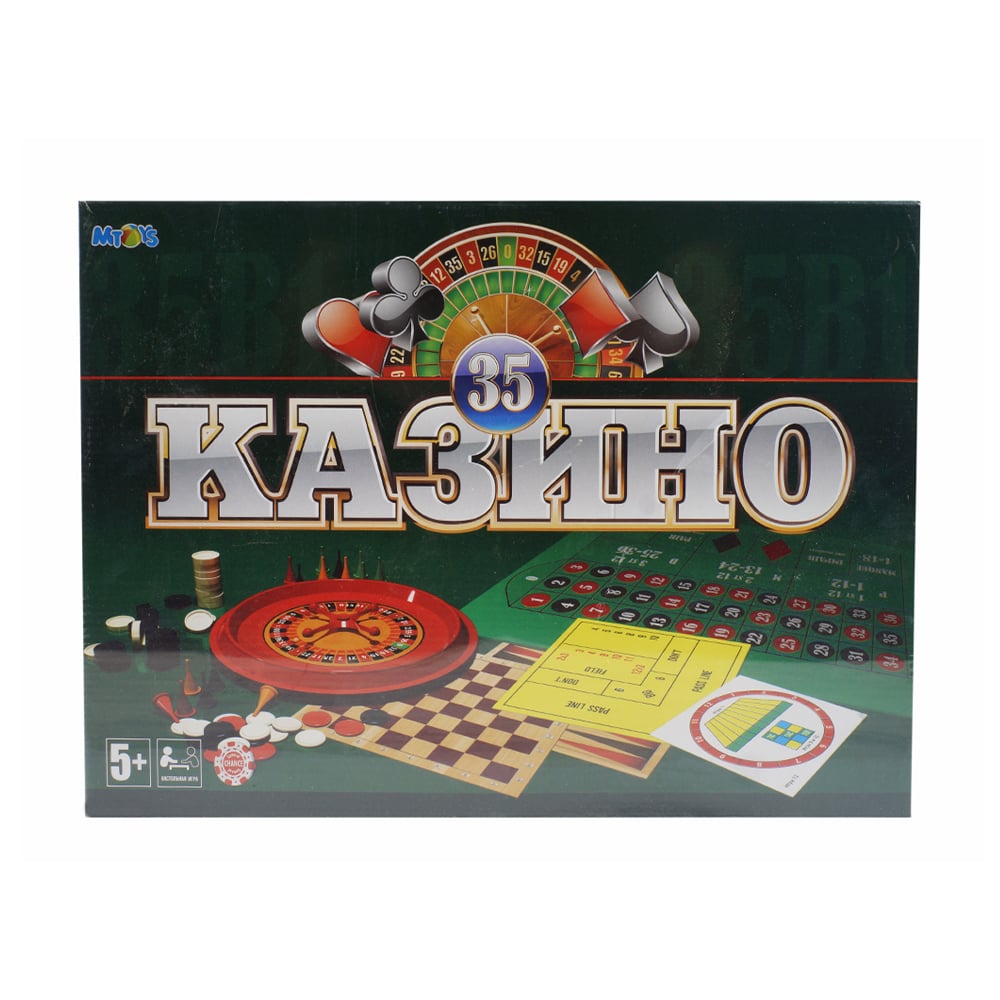 Настільна гра Mtoys Казино, 35 ігор, від 5 років (G0002)