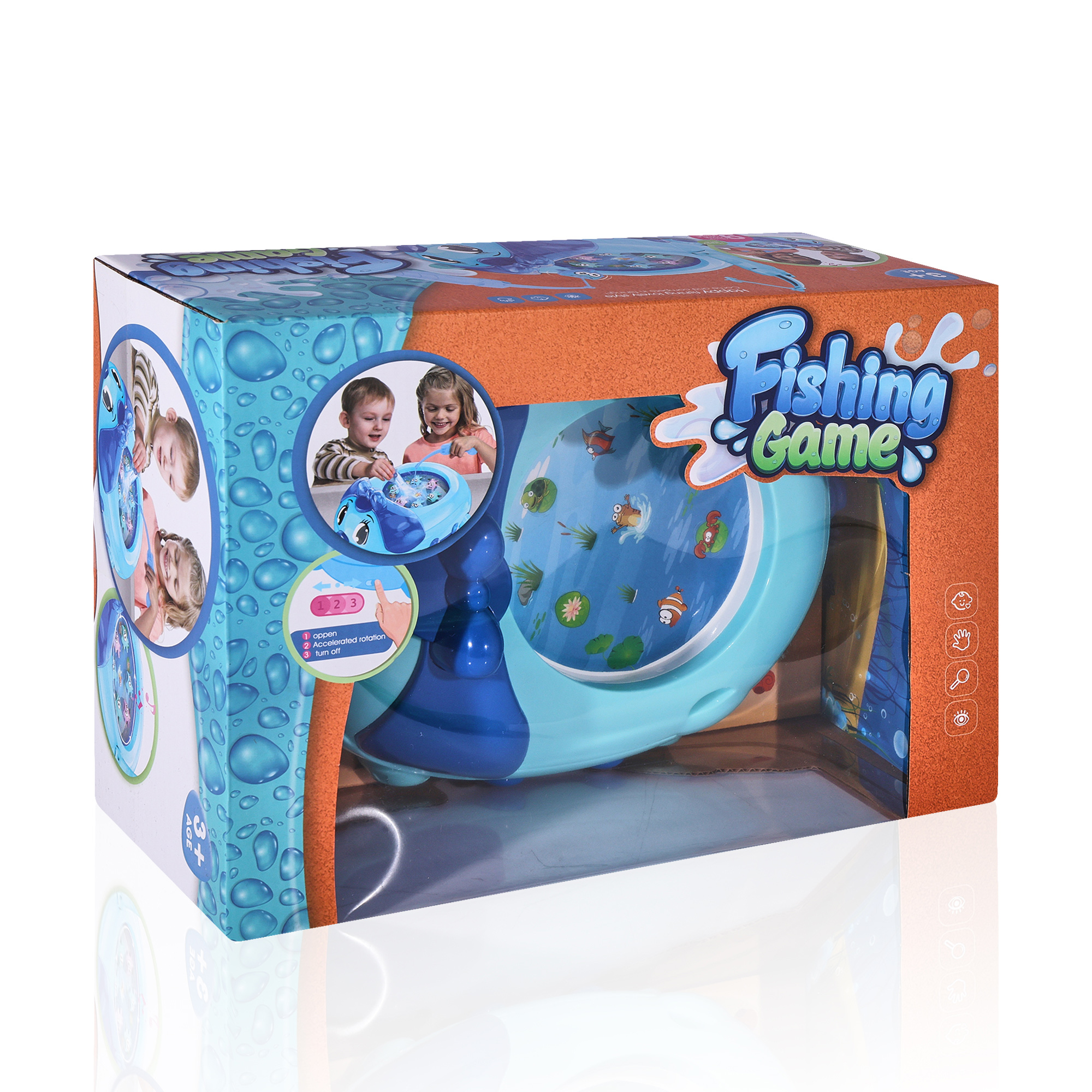 Настільна Гра-рибалка ZEINDUSTRY TOYS з музикою, Цуценя, від 3 років