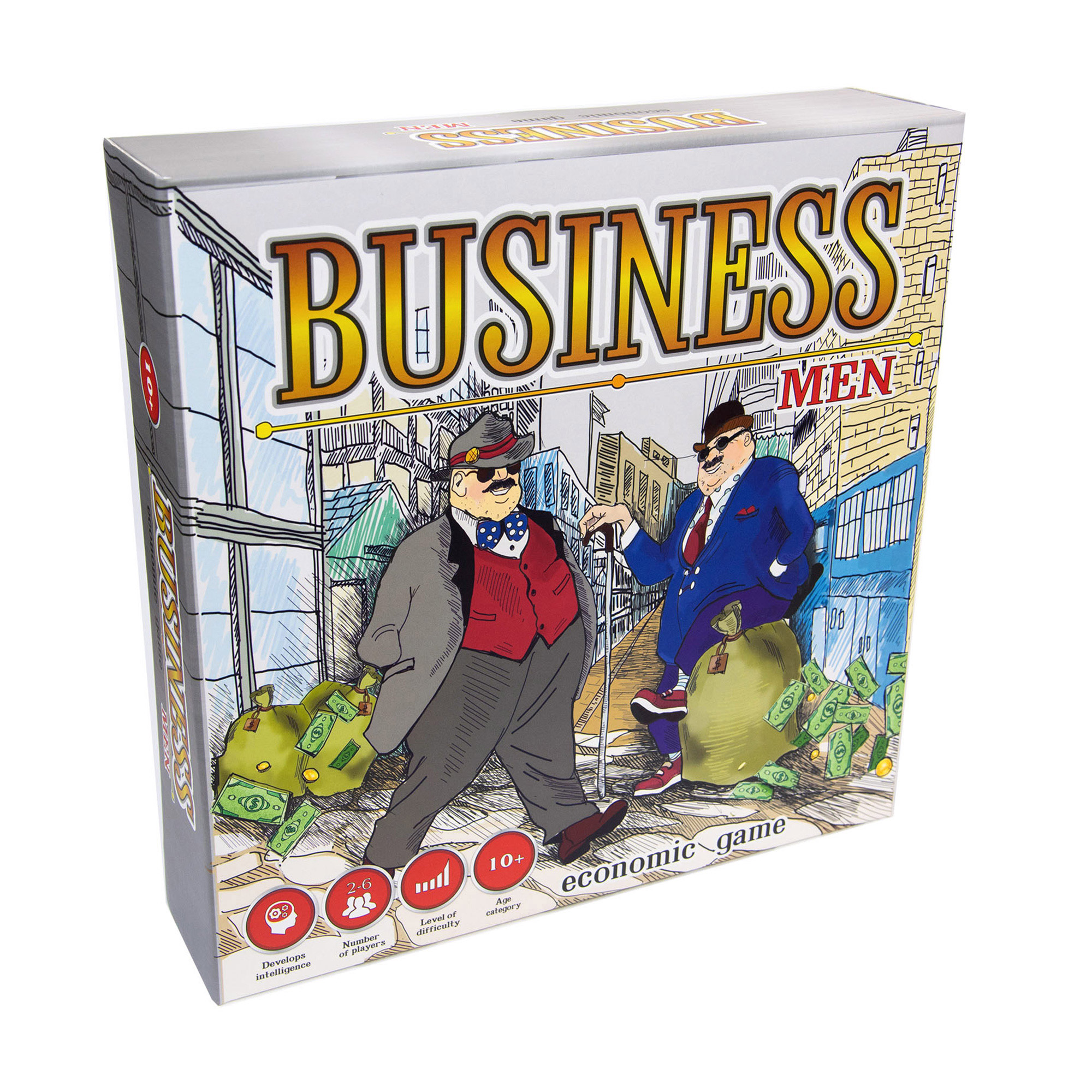 Настільна гра Strateg Business men, економічна, англійською мовою, від 10 років (30515)