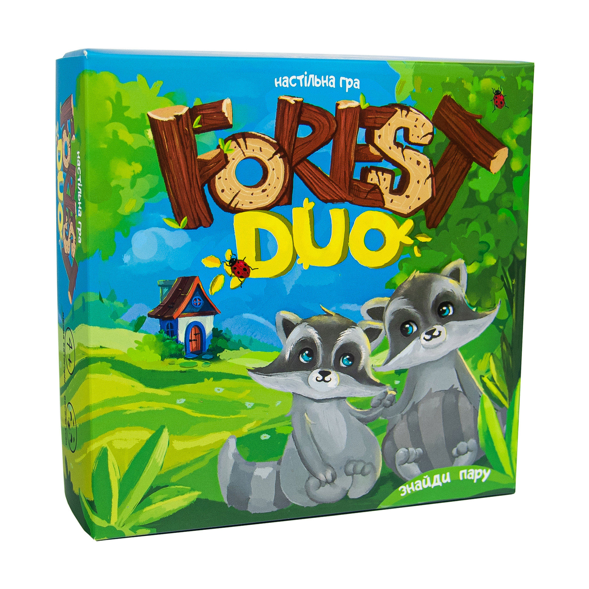 Настільна гра Strateg Forest Duo, українською мовою, від 4 років (30867)