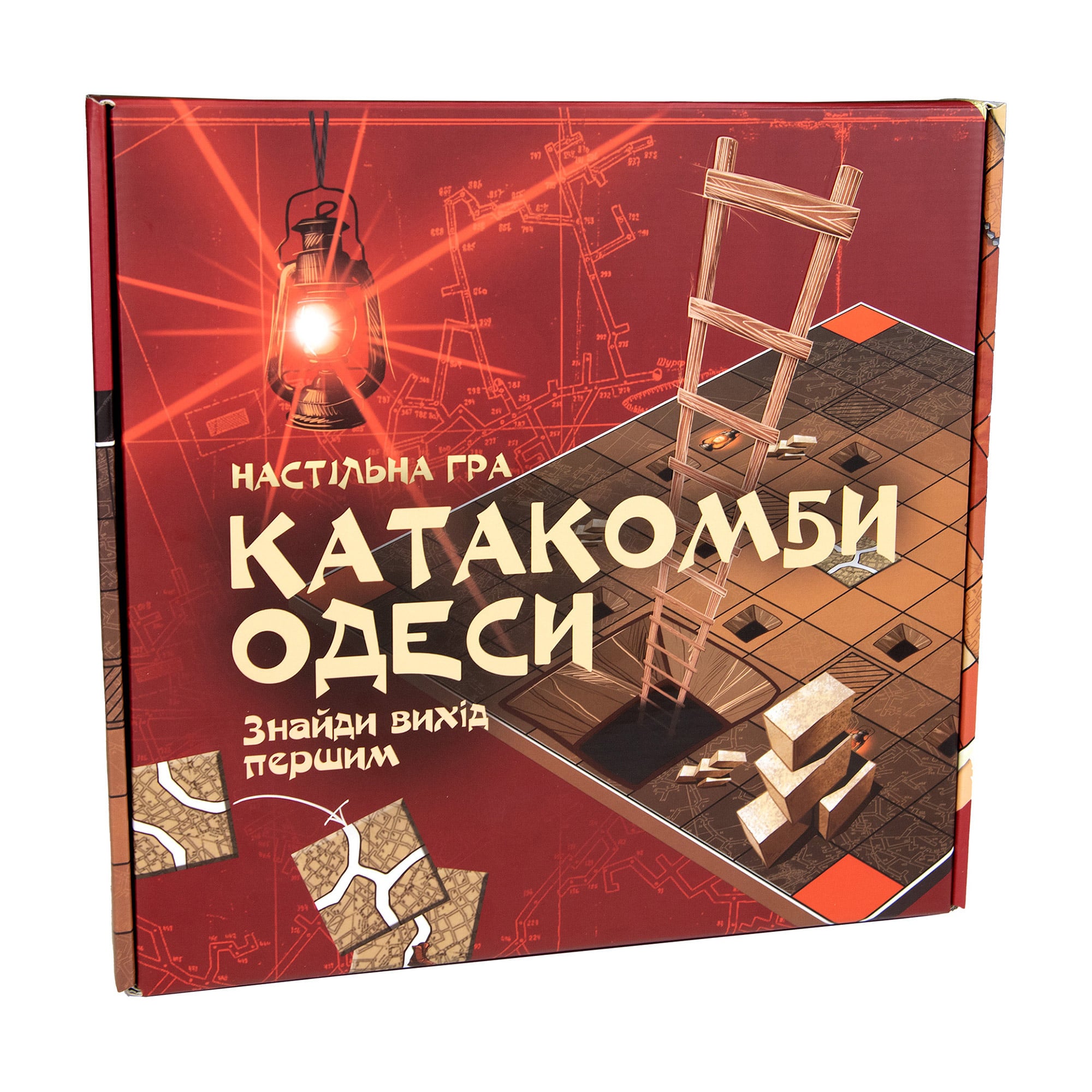 Настільна гра Strateg Катакомби Одеси, українською мовою, від 8 років (30285)