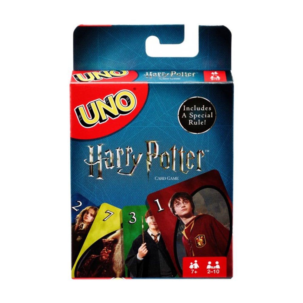 Настільна карткова гра Mattel Games Uno Гаррі Поттер, від 7 років (FNC42)