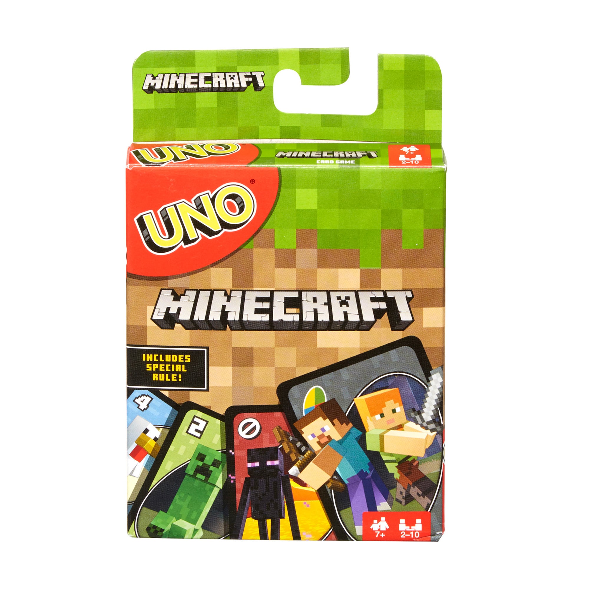 Настільна карткова гра Mattel Games Uno Minecraft, від 7 років (FPD61)