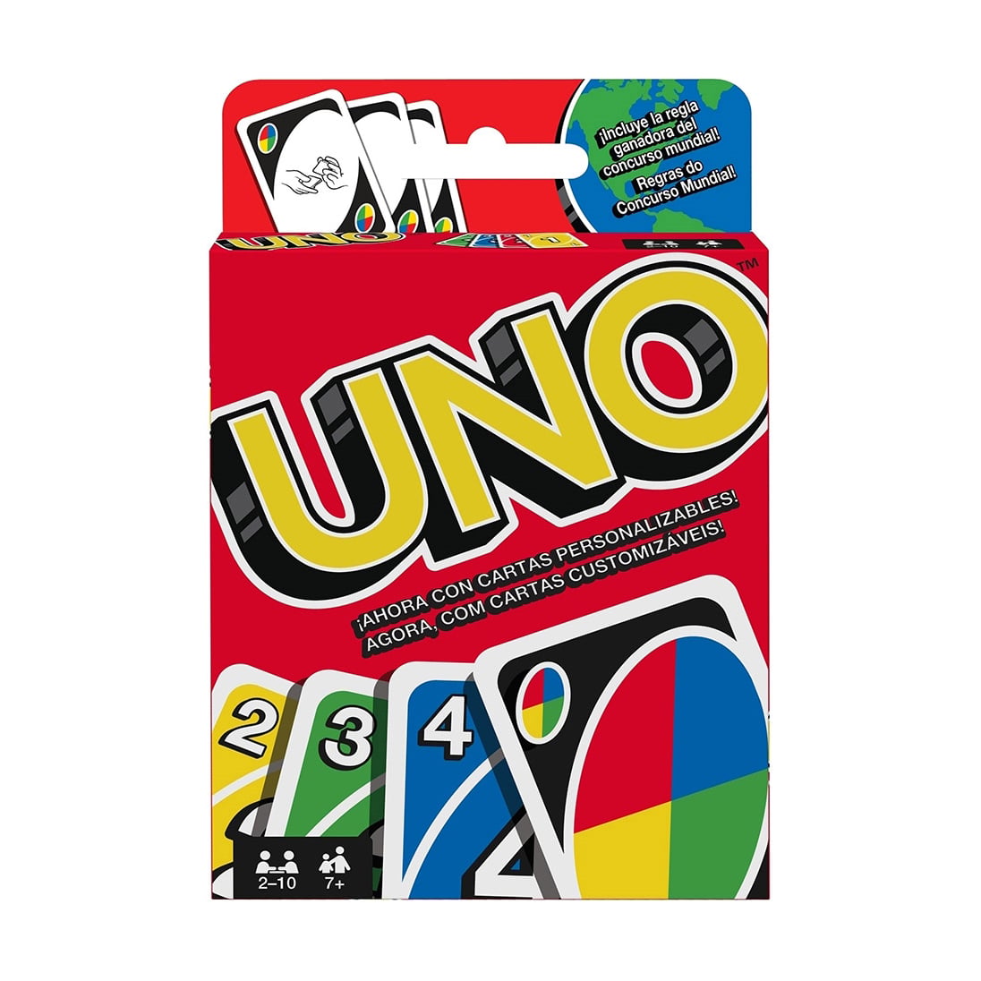 Настільна карткова гра Mattel Games Uno, від 7 років (W2085)