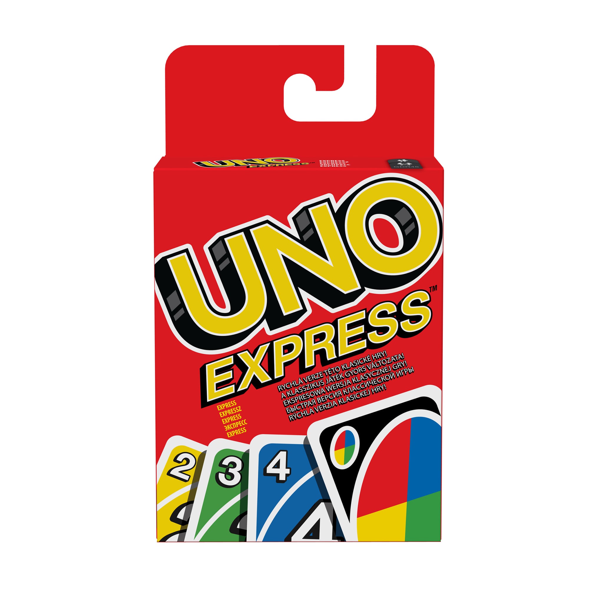 Настільна карткова гра UNO Express від 7 років, 56 карток (JDF56)