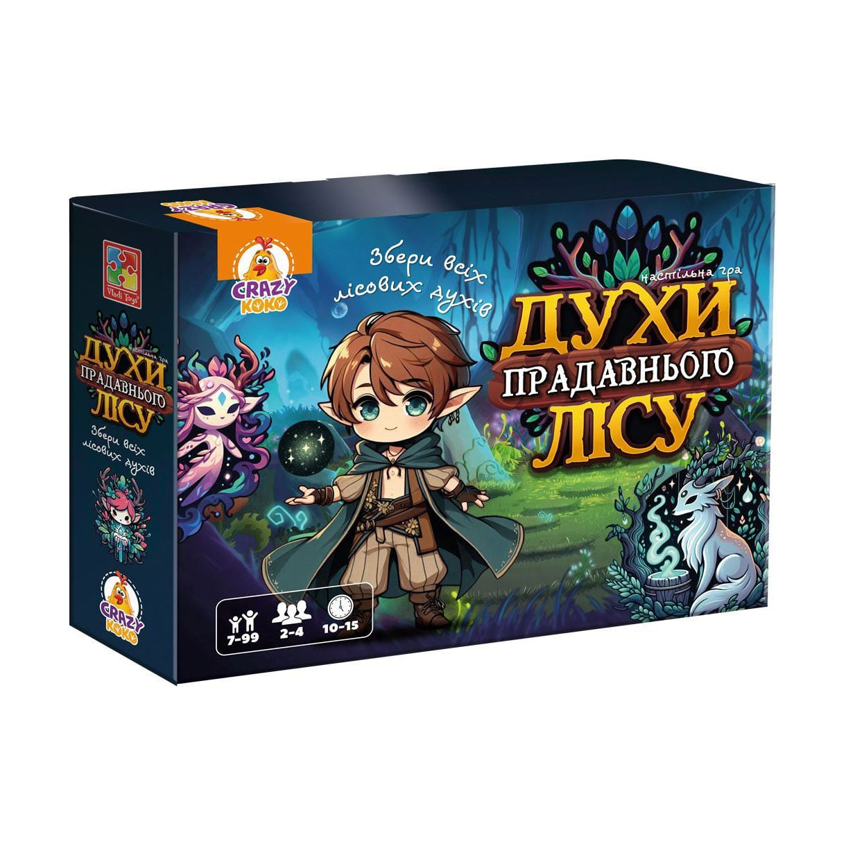 Настільна розважальна гра Vladi Toys Духи прадавнього лісу, 107 деталей, від 7 років (VT8055-48)