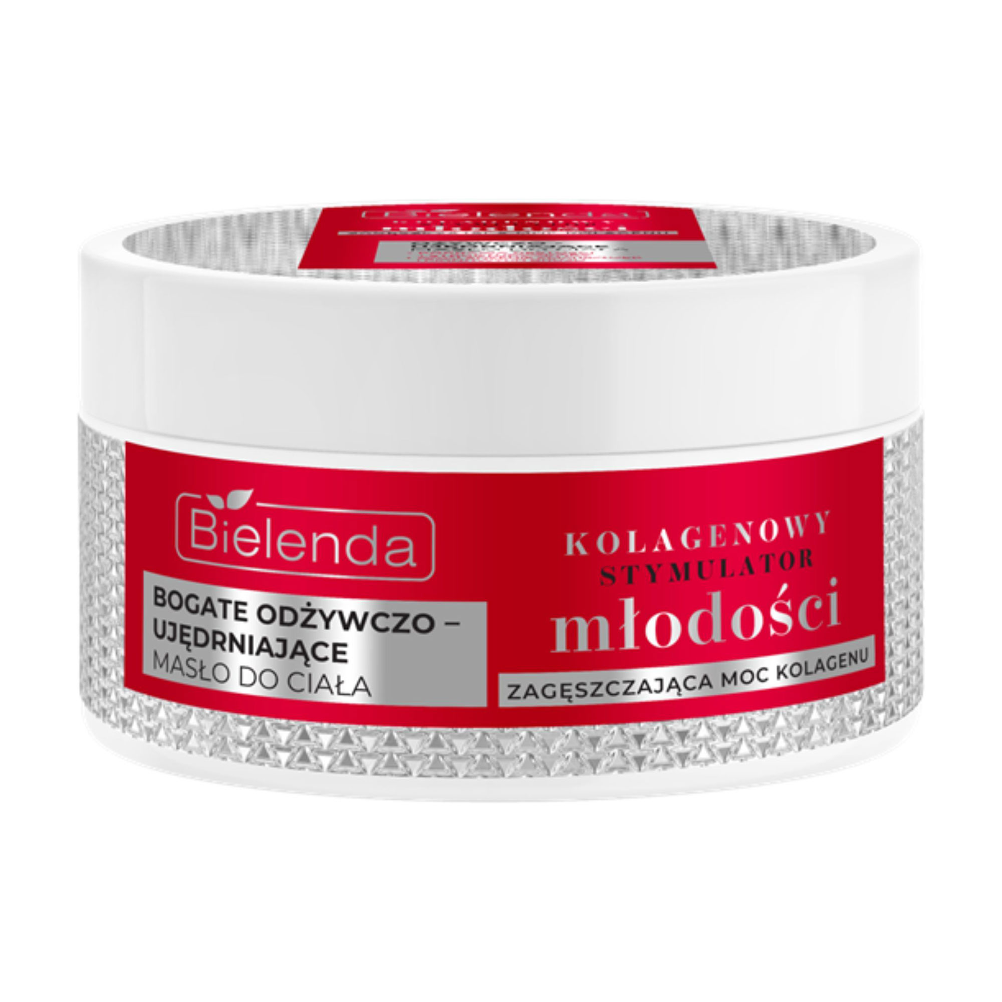 Насичений живильний зміцнювальний батер для тіла Bielenda Collagen Youth Stimulator Rich Nourishing Firming Body Butter, 200 мл