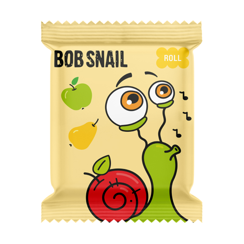 Натуральна цукерка Bob Snail Яблуко-груша, 10 г