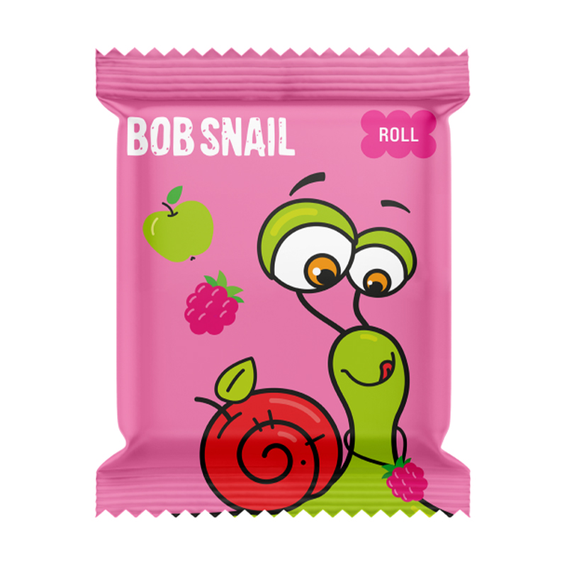 Натуральна цукерка Bob Snail Яблуко-малина, 10 г