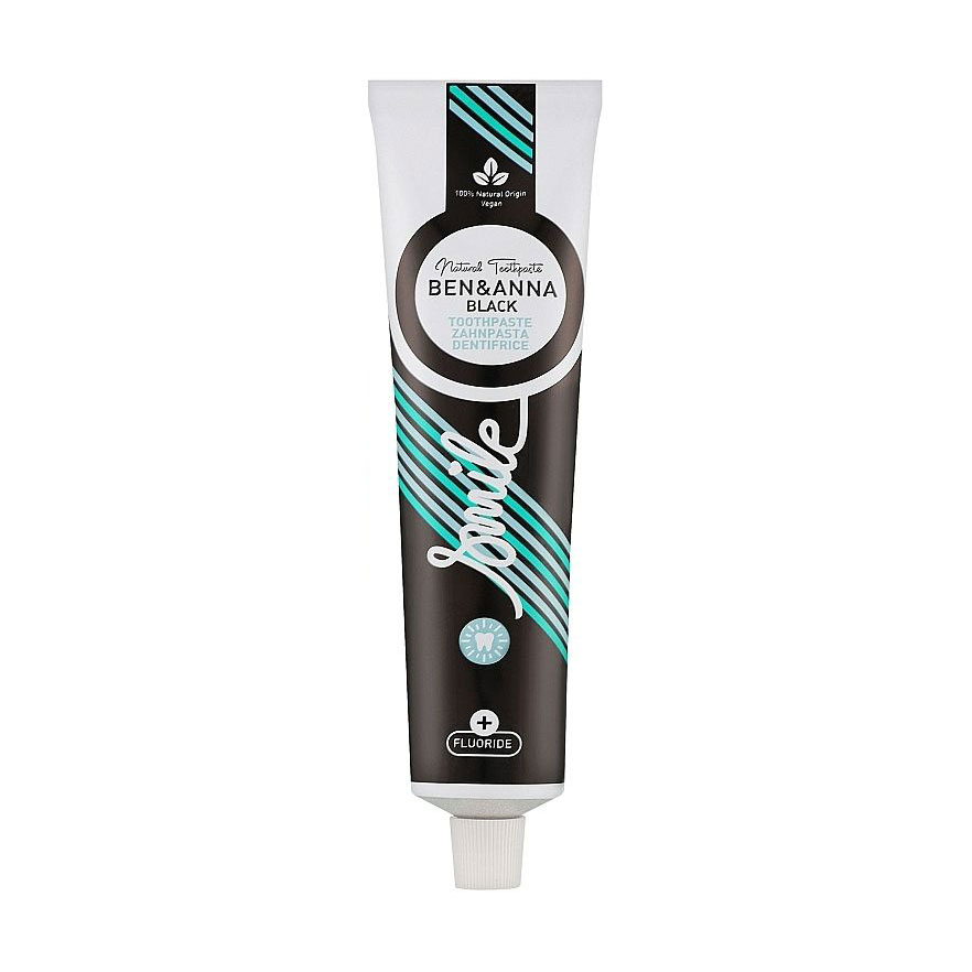 Натуральна зубна паста Ben &amp; Anna Smile Natural Toothpaste Black, 75 мл