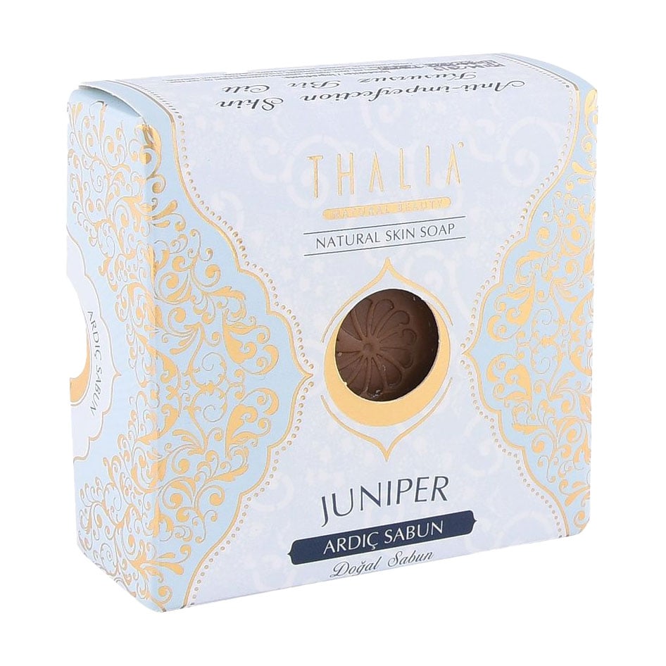 Натуральне мило Thalia Juniper Natural Skin Soap з екстрактом ялівцю, 125 г