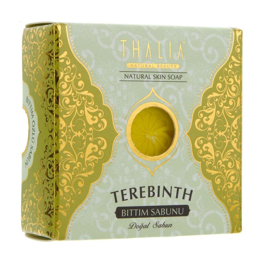 Натуральне мило Thalia Terebinth Natural Skin Soap з екстрактом фісташок, 125 г