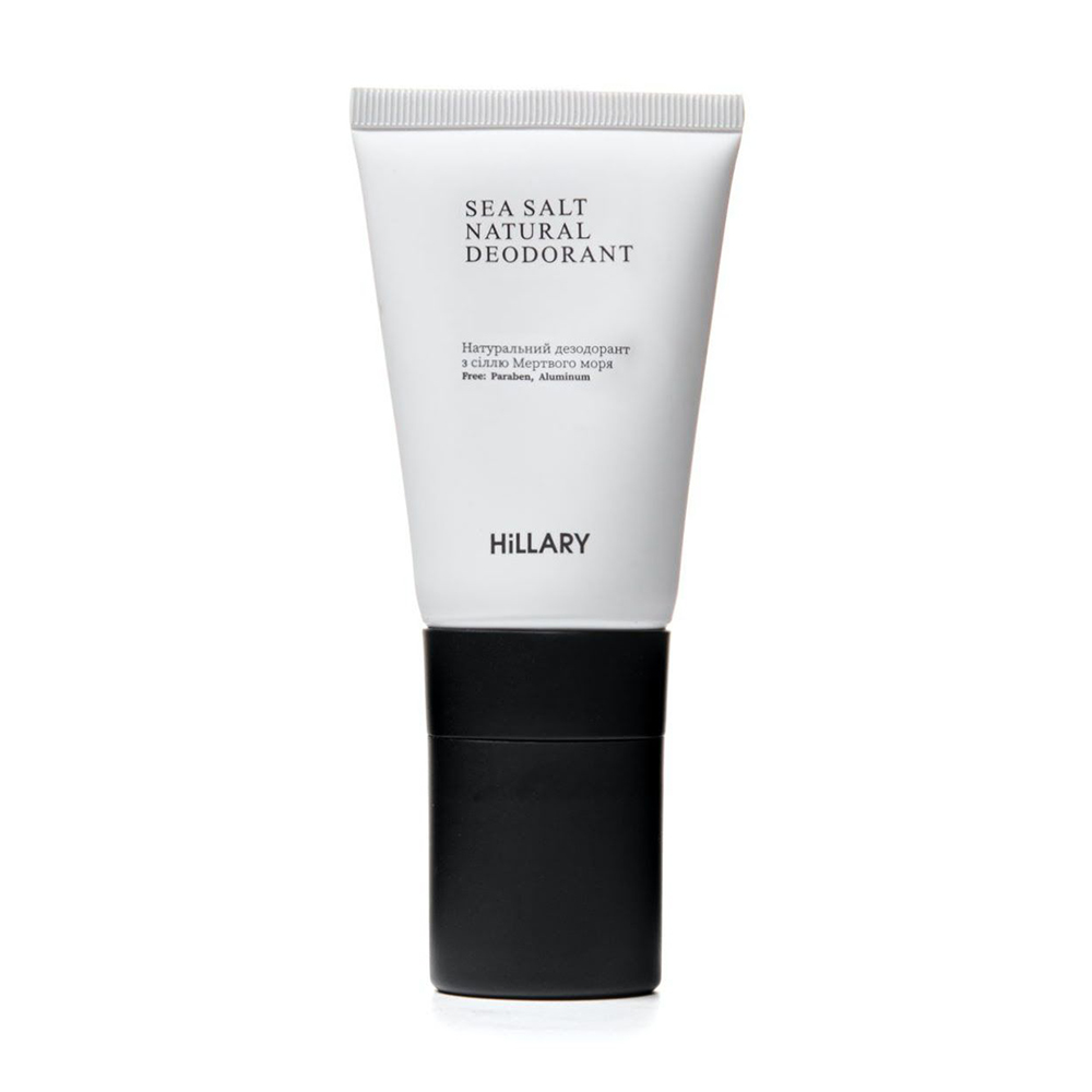 Натуральний дезодорант Hillary Sea Salt Natural Deodorant із сіллю Мертвого моря, жіночий, 50 мл