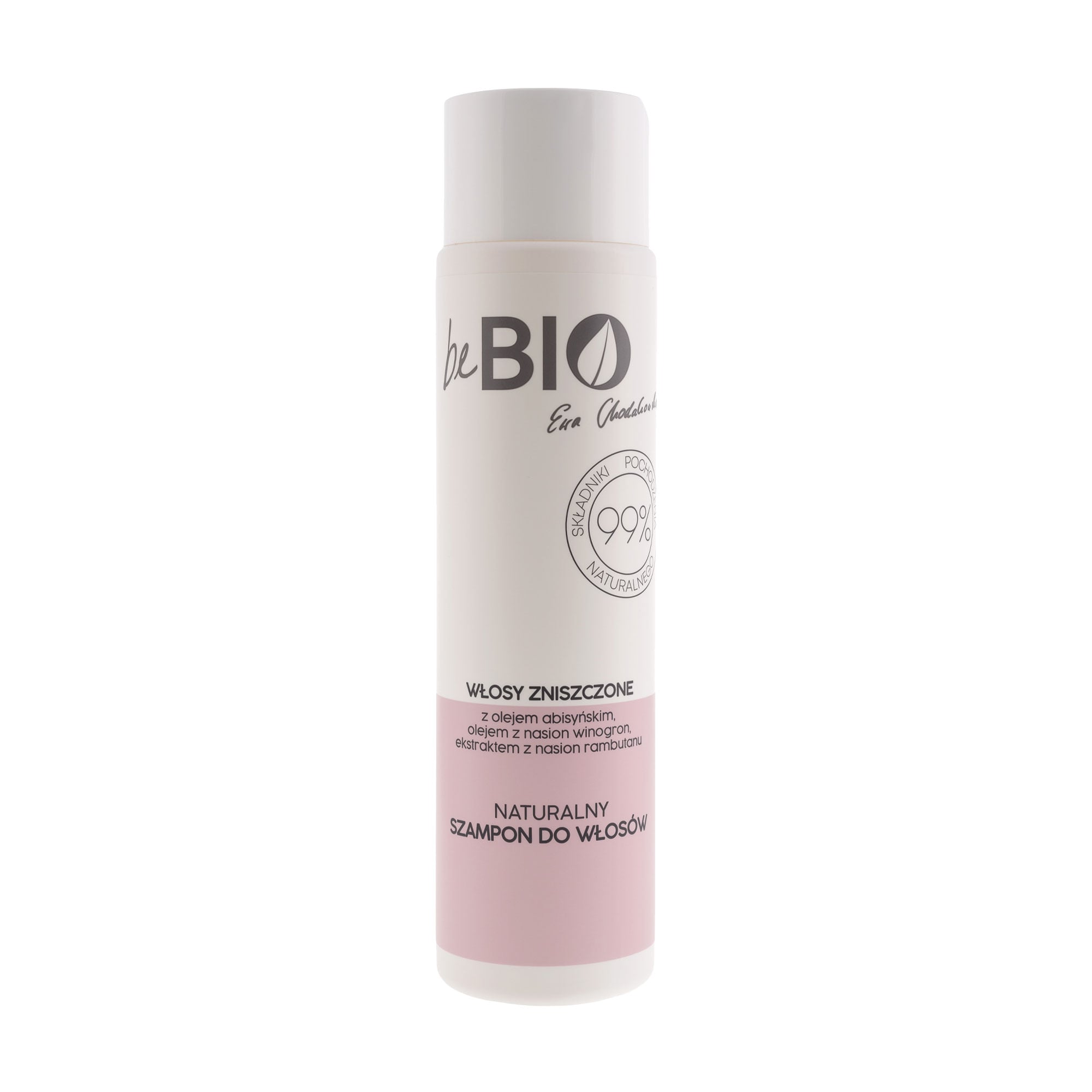 Натуральний шампунь beBIO Natural Shampoo для пошкодженого волосся, 300 мл