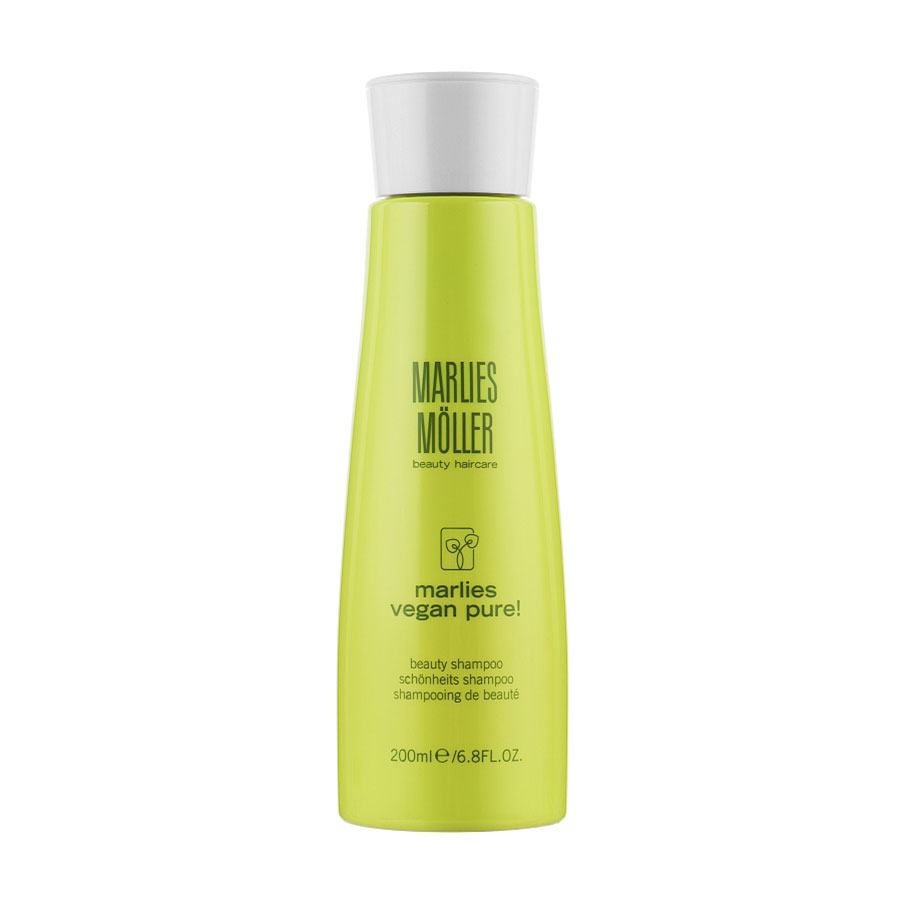 Натуральний шампунь для волосся Marlies Moller Marlies Vegan Pure! Beauty Shampoo Веган, 200 мл
