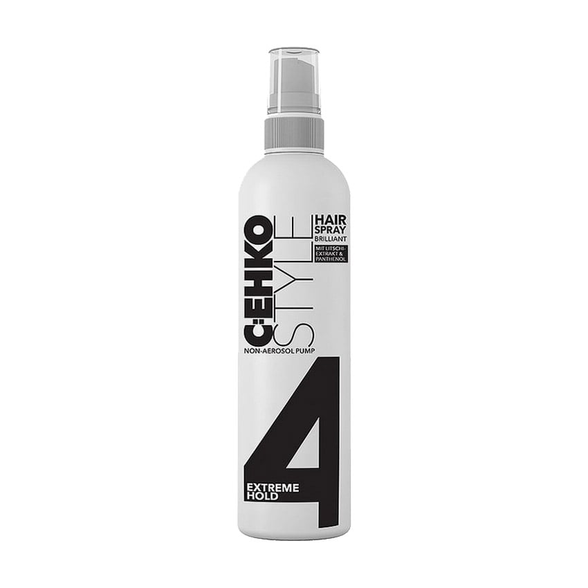 Неаерозольний лак для волосся C:ЕНКО Style Nonaerosol Brilliant з пантенолом, 4 суперсильна фіксація, 300 мл