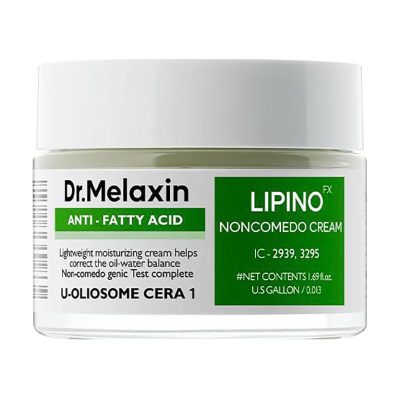 Некомедогенний крем для обличчя Dr.Melaxin Lipino Anti-Fatty Acid Cream, 50 мл