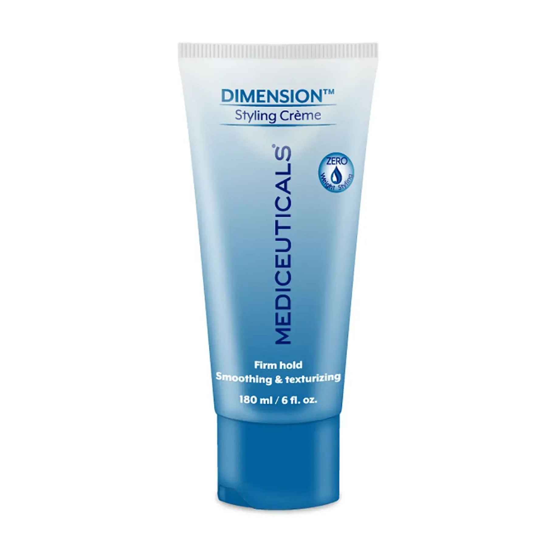 Невагомий стайлінг-крем для волосся Mediceuticals Dimension Styling Cream сильної фіксації, 180 мл