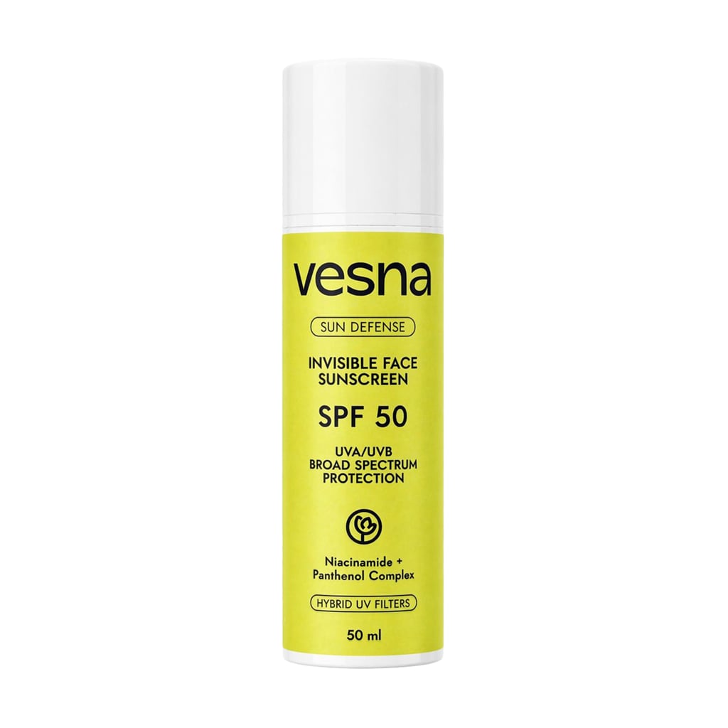 Невидимий сонцезахисний крем для обличчя Vesna Sun Defense Invisible Face Sunscreen, SPF 50, 50 мл