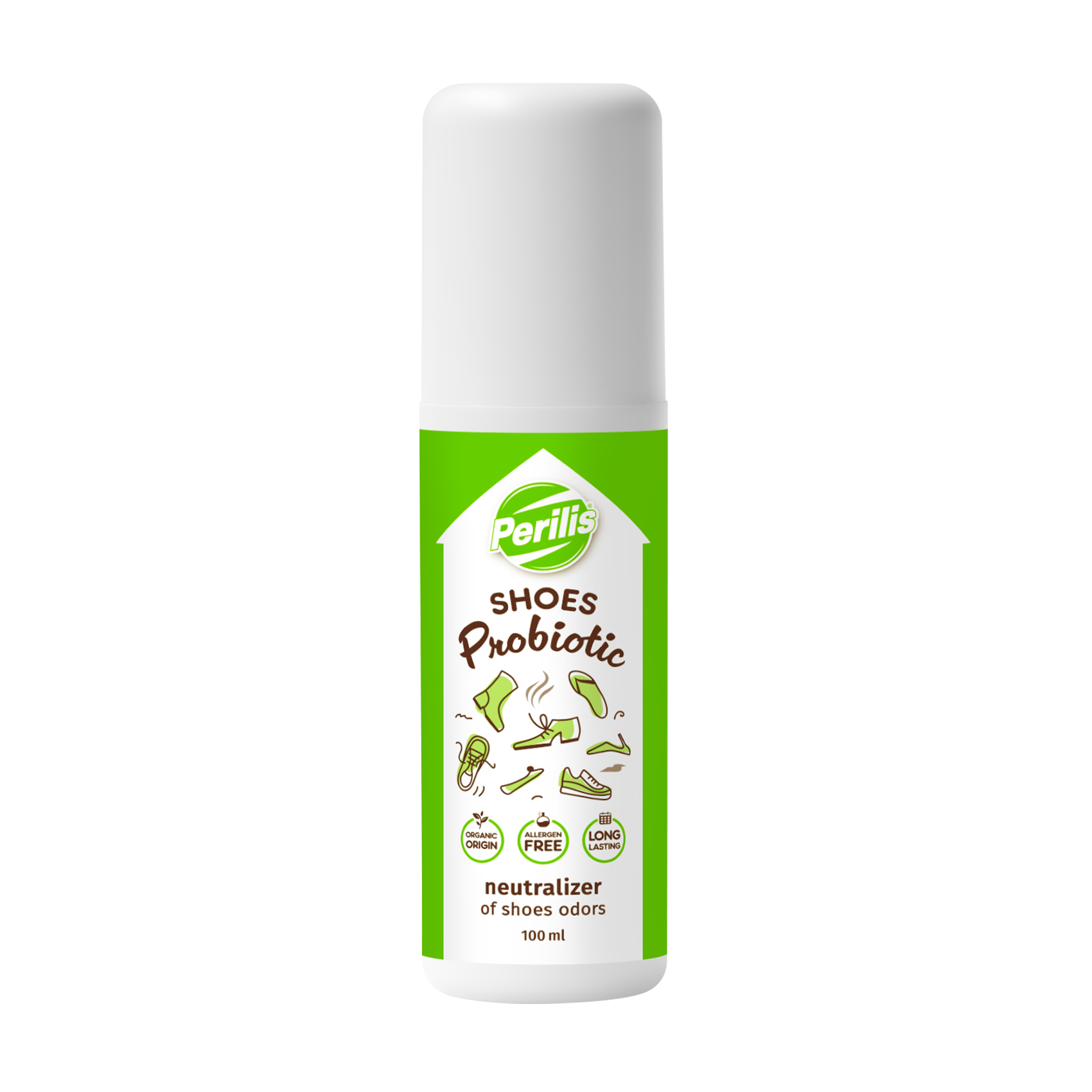 Нейтралізатор запахів для взуття Perilis Probiotic Shoes Neutralizer, 100 мл