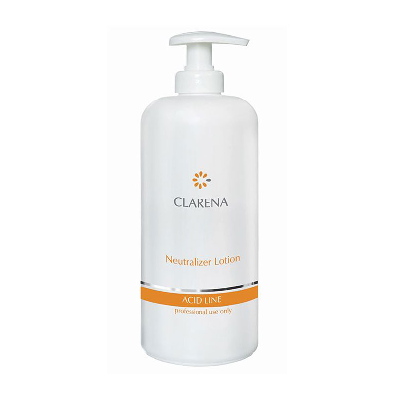 Нейтралізувальний лосьйон для обличчя Clarena Acid Line Neutralizer Lotion для професійного використання, 500 мл
