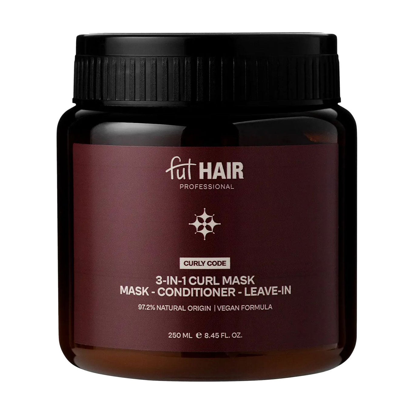 Незмивана маска-кондиціонер для волосся FutHAIR Professional Curly Code 3-in-1 Curl Mack, 250 мл
